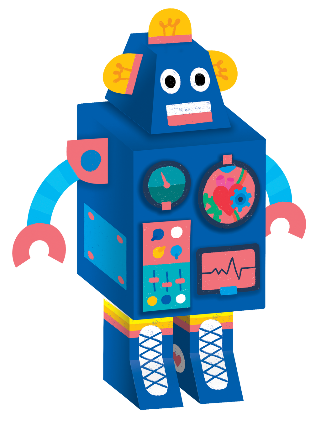 Hello Robot - 3D Ρομπότ Les Ateliers