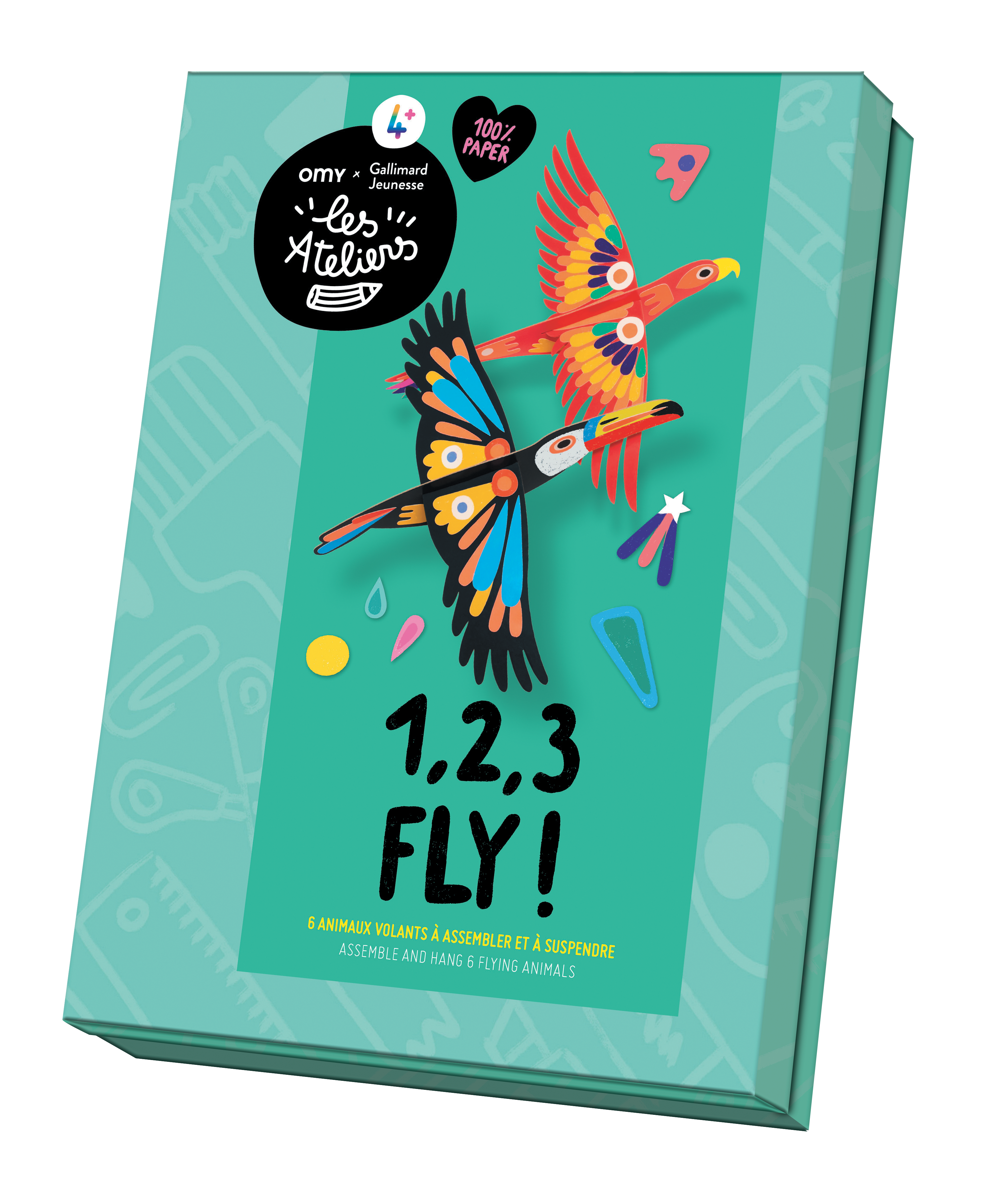 1, 2, 3 FLY - 3D Ιπτάμενα Les Ateliers