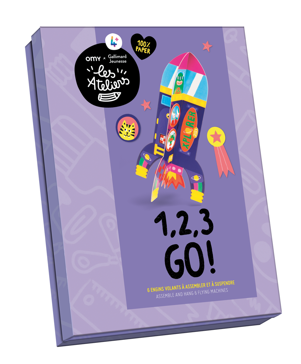 1, 2, 3 GO - 3D Οχήματα Les Ateliers