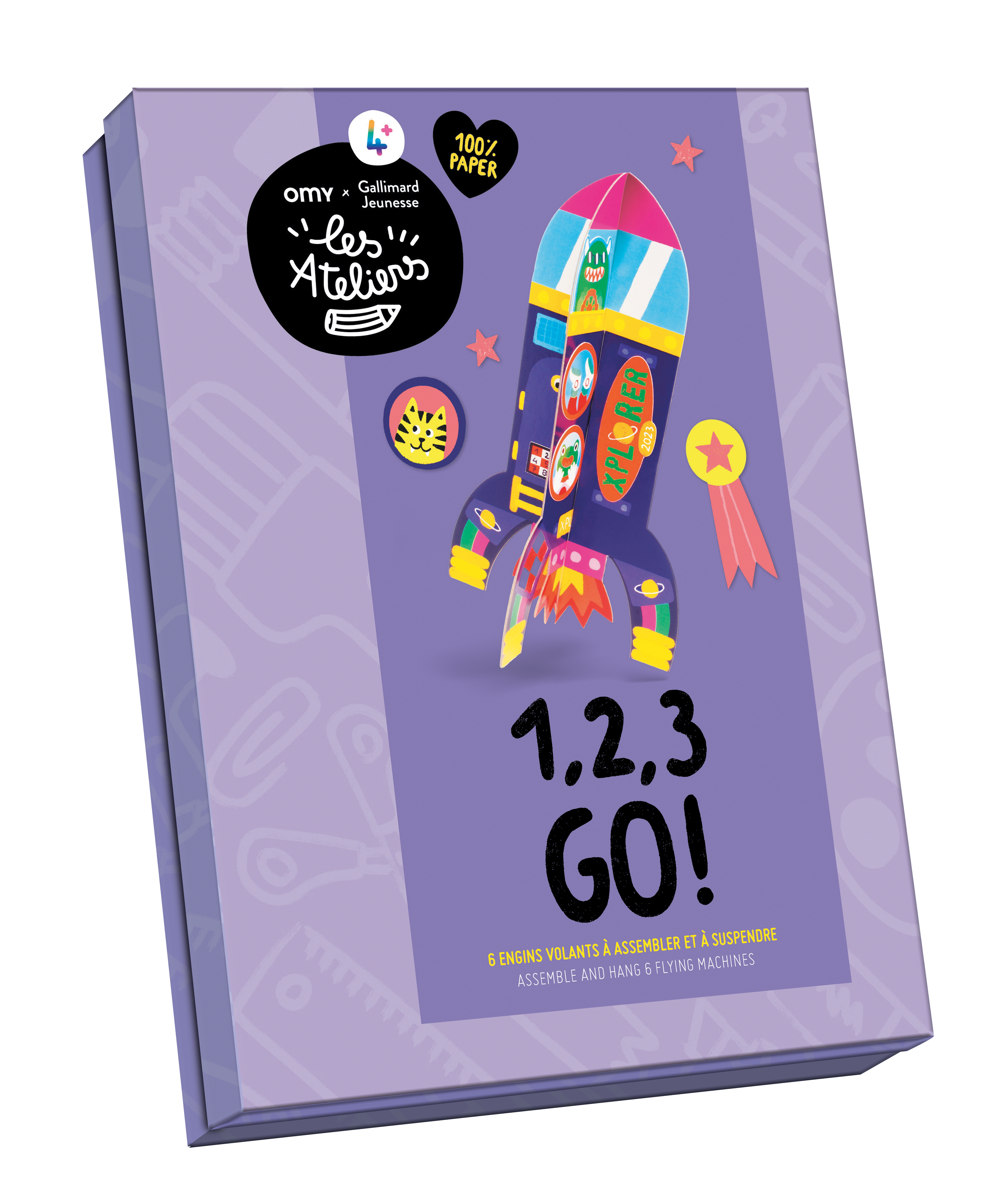 1, 2, 3 GO - 3D Οχήματα Les Ateliers