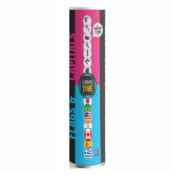 Mega Tube Σημαίες & Πρωτεύουσες (Limited Edition)